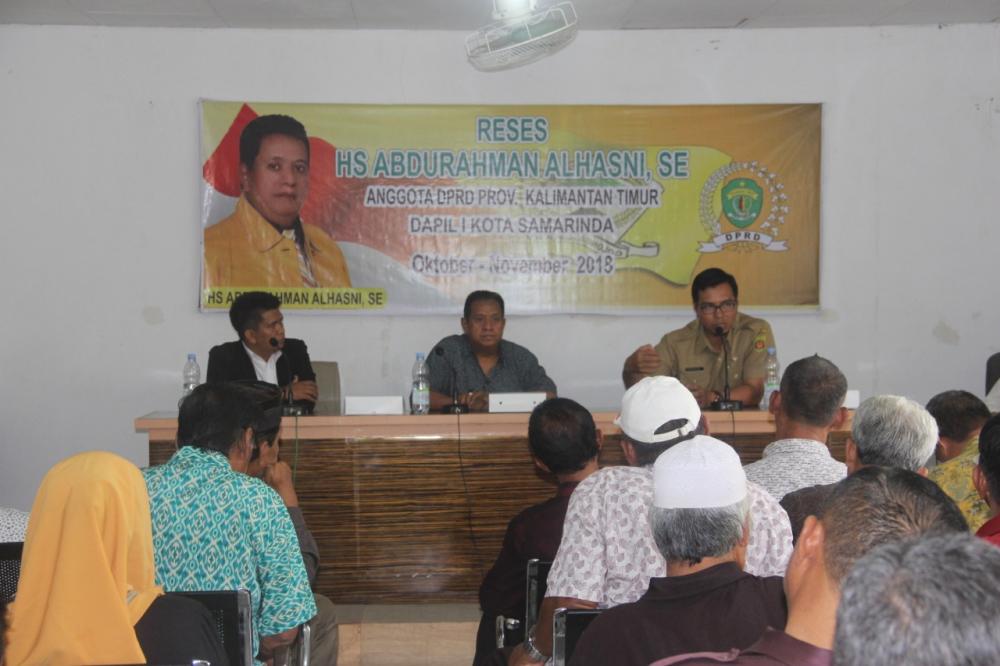 Serap Aspirasi, Abdurrahman Alhasni Telisik Kondisi Masyarakat Samarinda