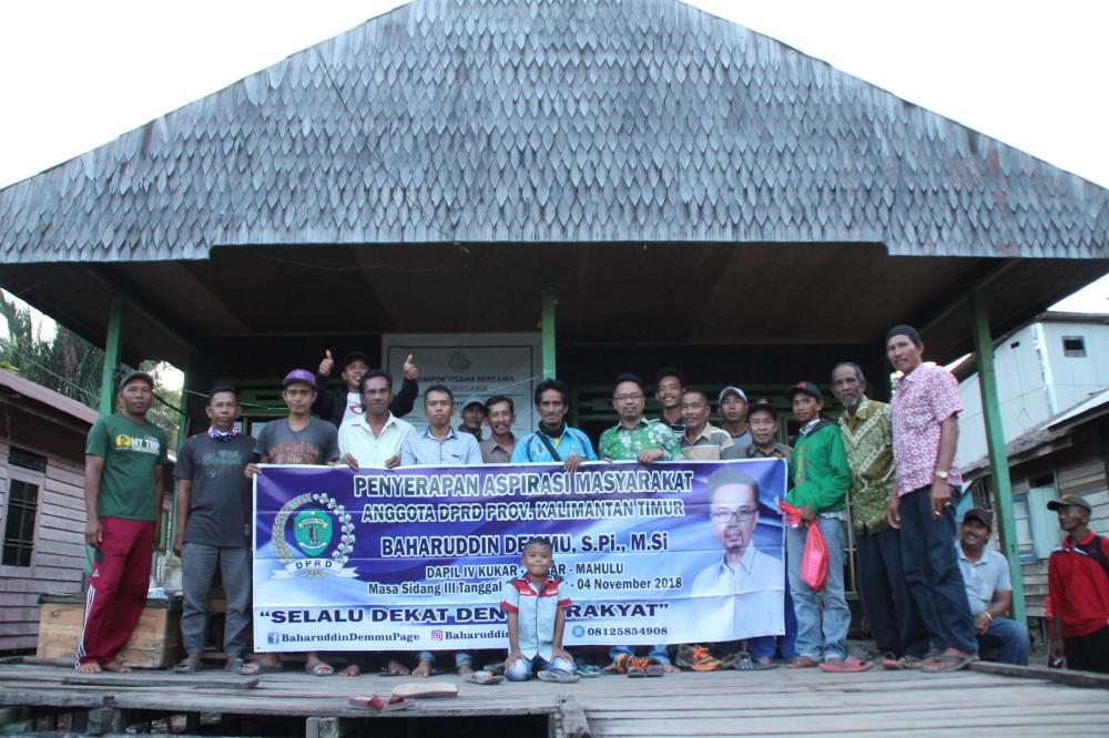 Baharuddin Demmu Siap Perjuangkan Aspirasi Rakyat Kutai Kartanegara