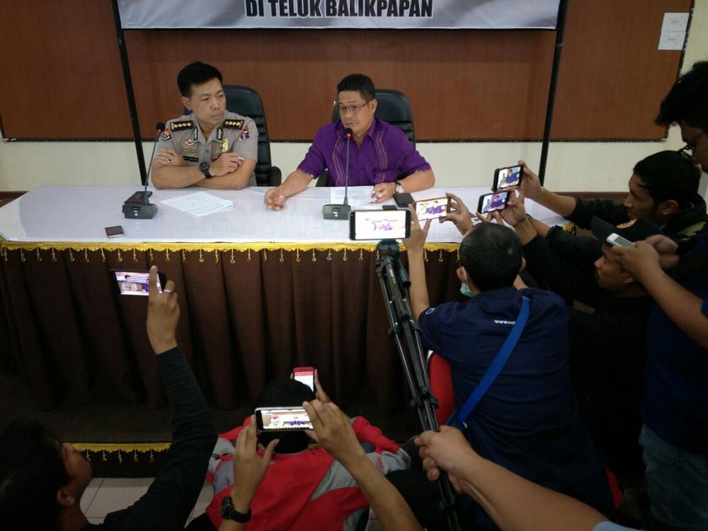Nahkoda MV Ever Judger Tersangka Kebocoran Minyak di Teluk Balikpapan
