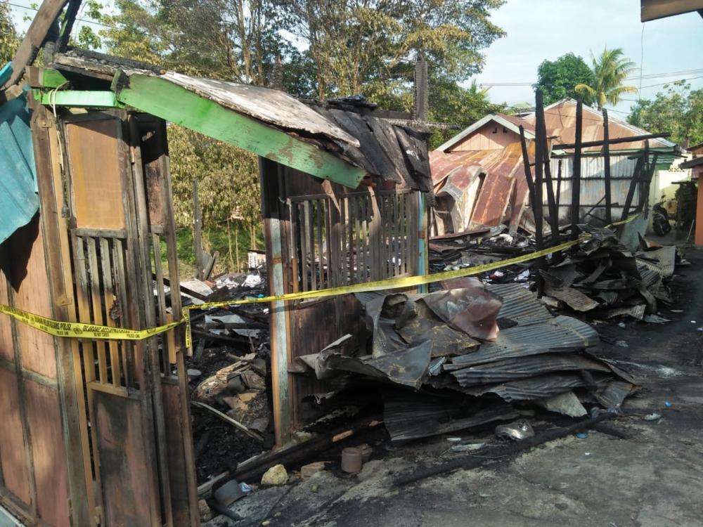 Dinsos-P3M Bontang Menaruh Perhatian pada Korban Kebakaran