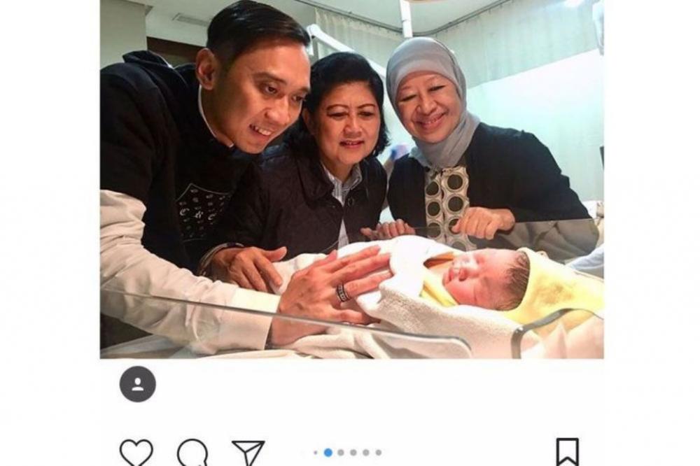 Tahun Baru, SBY Dikaruniai Cucu Baru