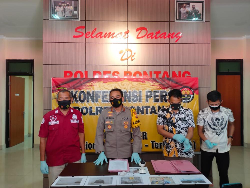 Penyelidikan Selesai, Polres Bontang Rilis Penyebab Kebakaran Pasar Citra Mas Loktuan