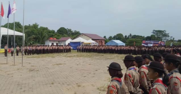 Disdik Kutim Buka Fun Camp SMPN Sangatta Utara