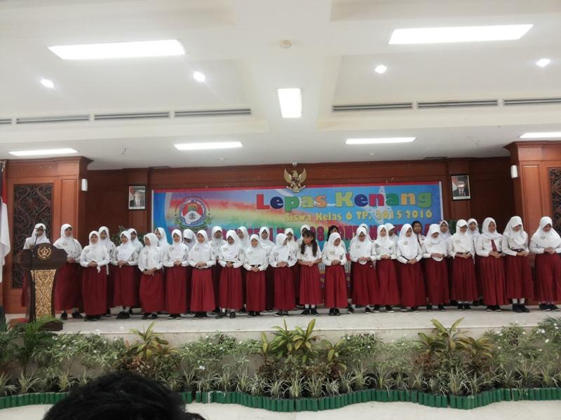 SDN 008 BONTANG UTARA, GELAR ACARA LEPAS KENANG SISWA