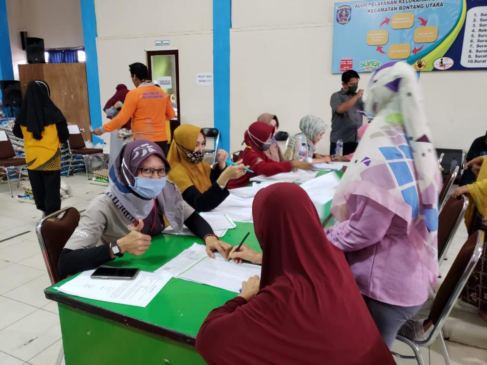 Kelurahan Loktuan Salurkan BLT dan BPNT Tahap 3