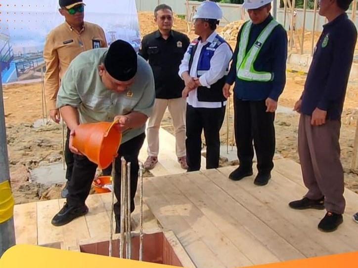Agusriansyah Apresiasi Pembangunan SPAMdes di Kecamatan Kaubun