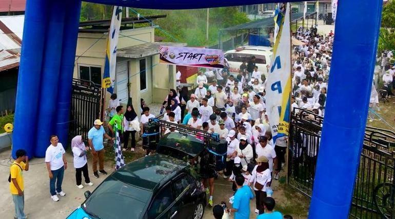 680 Peserta Meriahkan KNPI Muara Badak Color Run Part 2