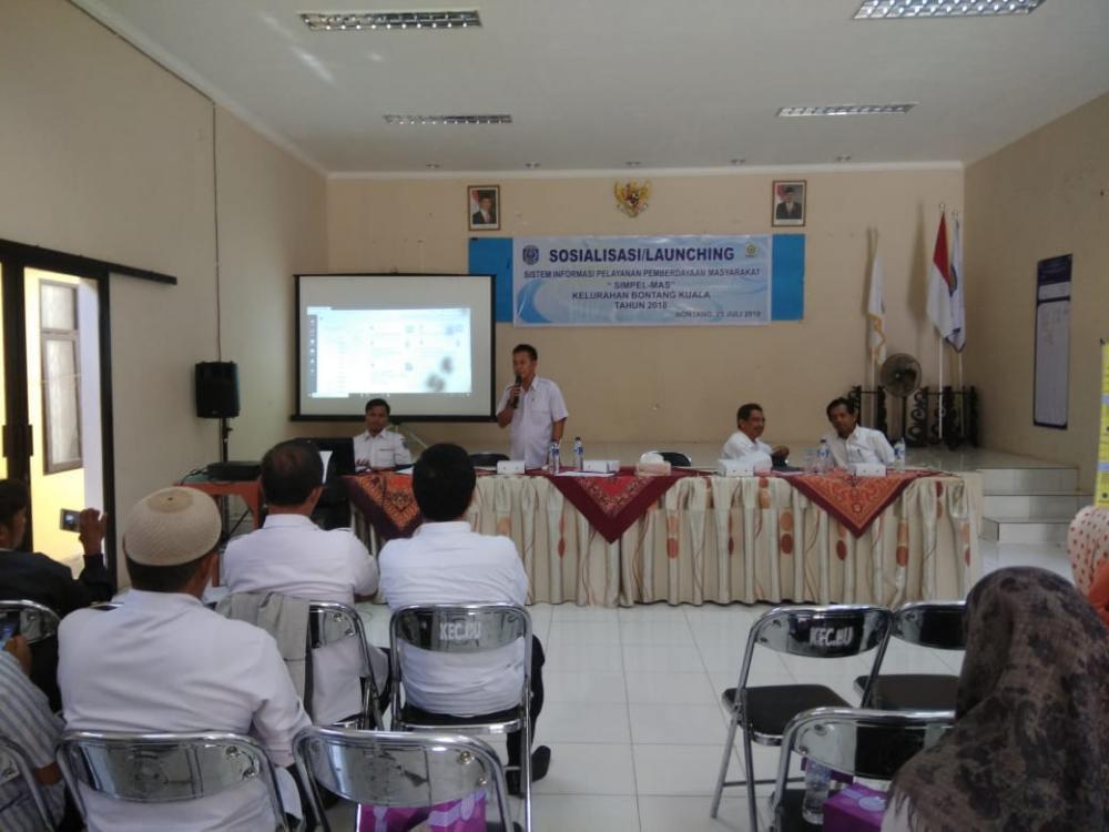Kelurahan Bontang Kuala Luncurkan Inovasi Simple Mas
