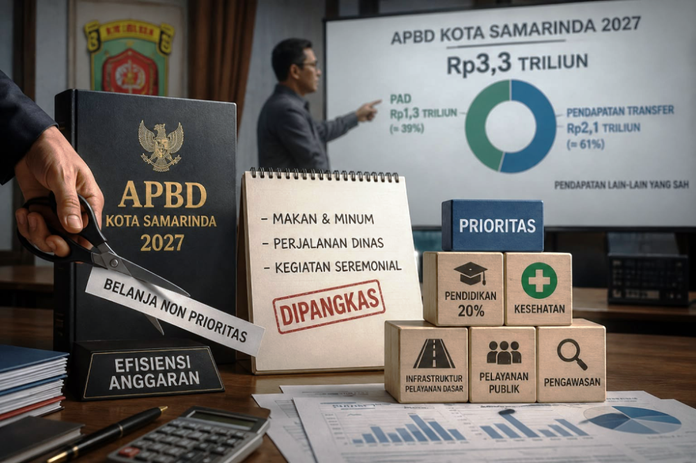 APBD Samarinda 2027 Diperketat, Andi Harun: Duit Berkurang, Ya Sudah Kita Sesuaikan