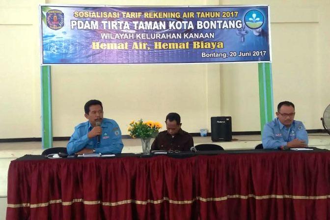 Gencar Sosialisasi Penyesuaian Tarif Dasar Air