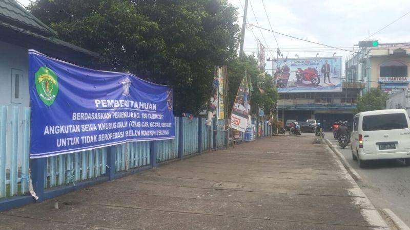 Dishub Kaltim Tertibkan Angkutan Online