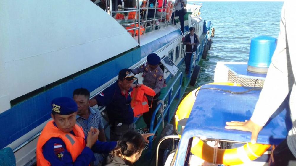 Mesin Terbakar, Kapal Penumpang Tawau-Tarakan Terombang-ambing di Perairan Nunukan