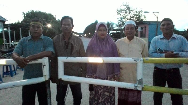 CEGAH AKSI BALAP LIAR, WARGA BONTANG KUALA BLOKADE JALAN