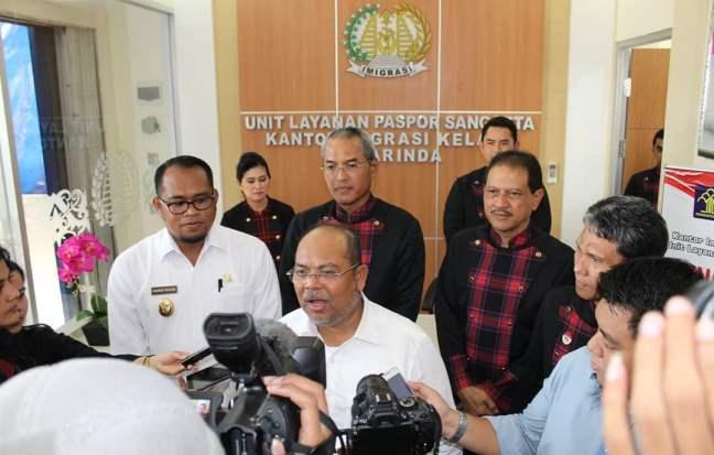 Asik, Saat Ini Warga Bontang Bisa Buat Paspor ke Sangatta