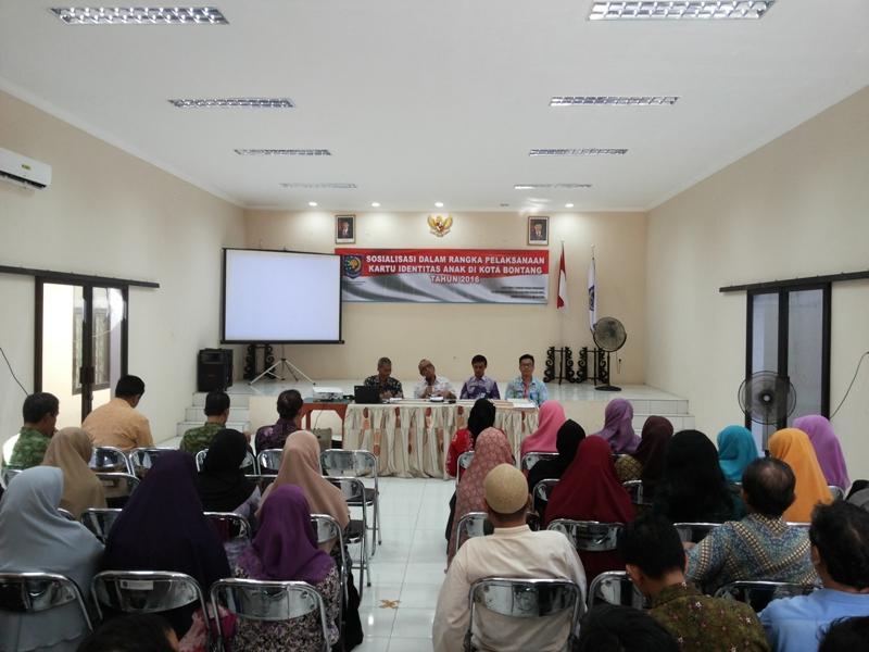 KARTU IDENTITAS ANAK MULAI DIPERKENALKAN DI BONTANG