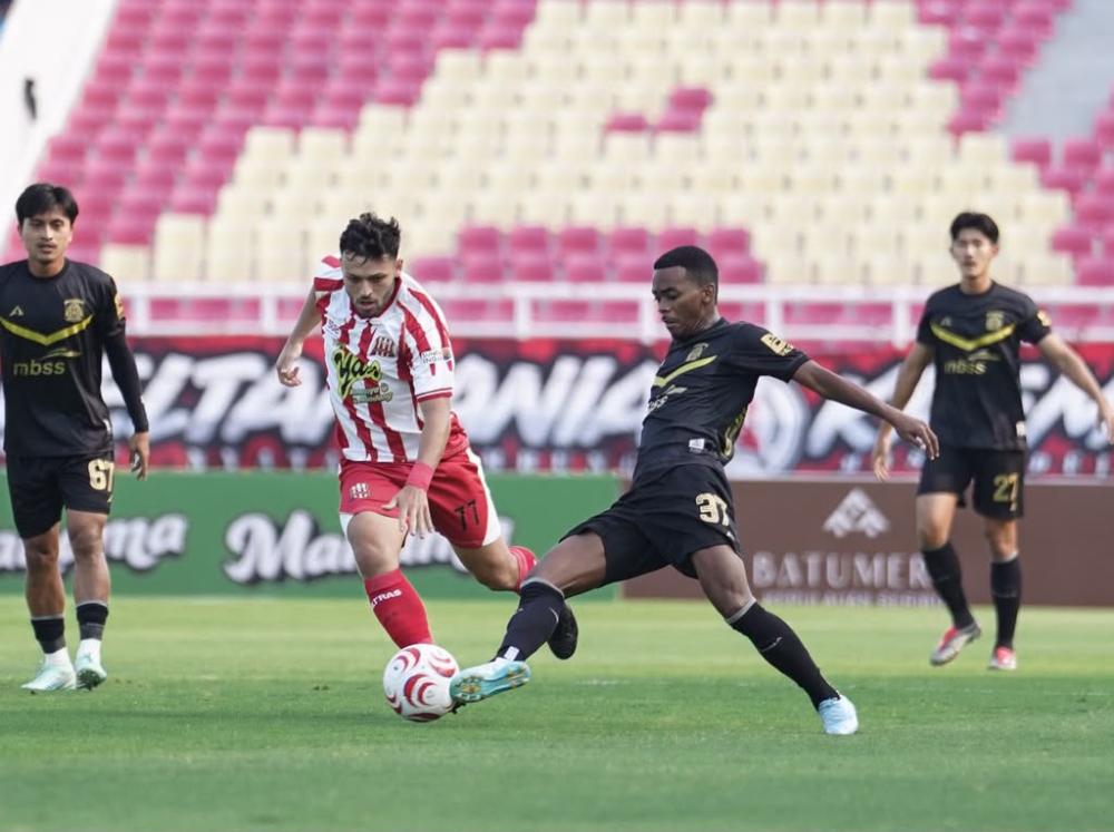 Tren Buruk Berlanjut: Dihukum Dua Gol Deltras FC, Persiba Balikpapan Makin Terpuruk
