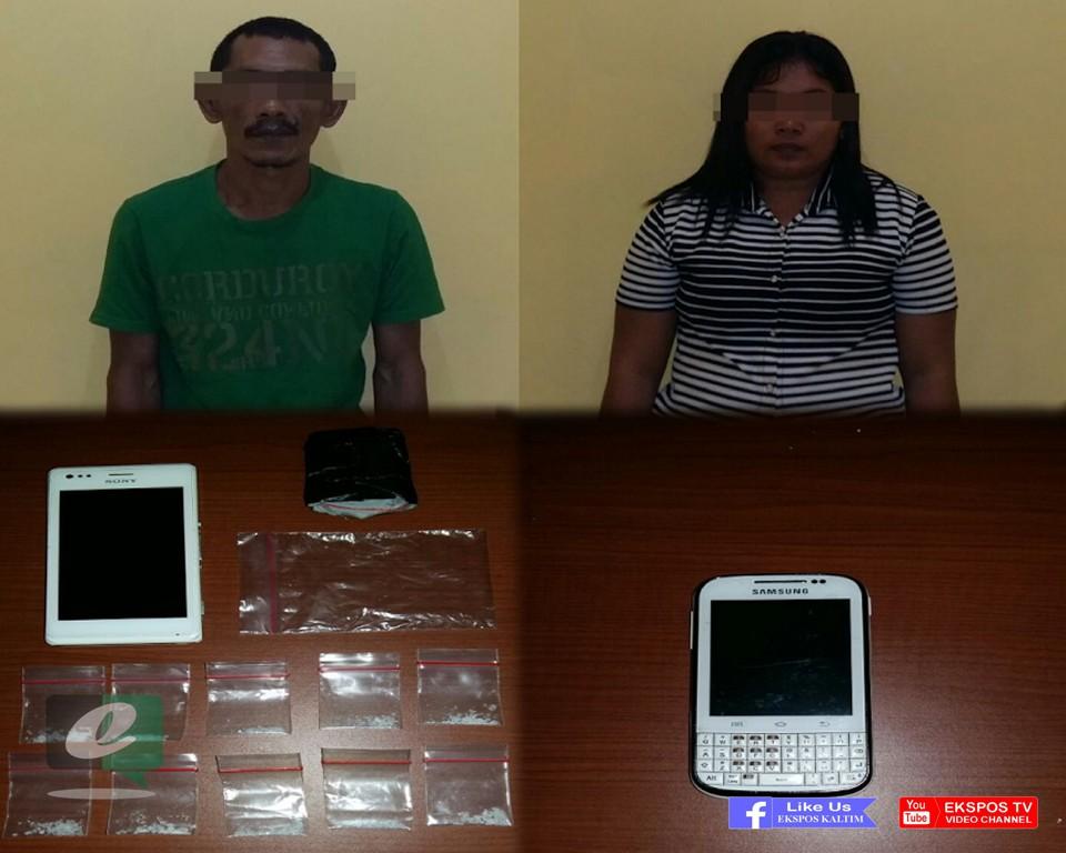 Jadi Bandar Sabu, Pasangan Suami Istri Diciduk Polisi