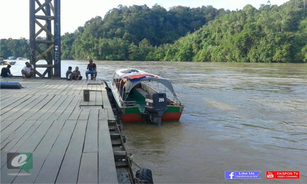 Air Sungai Mahakam Ulu Naik Setinggi 1 Meter