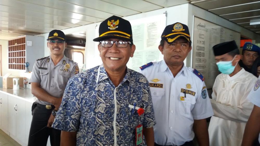 Artahnan Saidi Melepas Pemudik Penumpang KM Binaiya