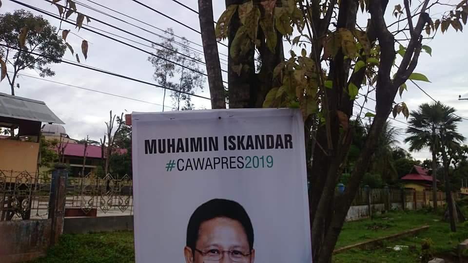 Poster Cak Imin "Pemimpin Zaman Now" Dikeluhkan