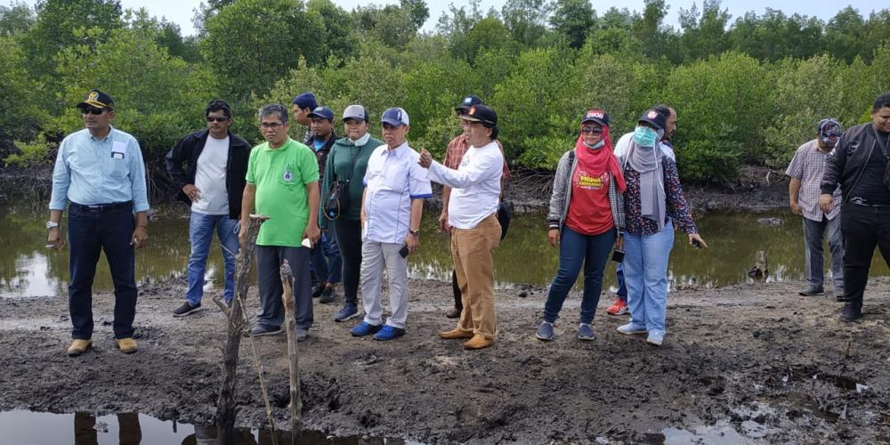 Pansus RTRW DPRD Bontang Tinjau Calon Lahan Industri