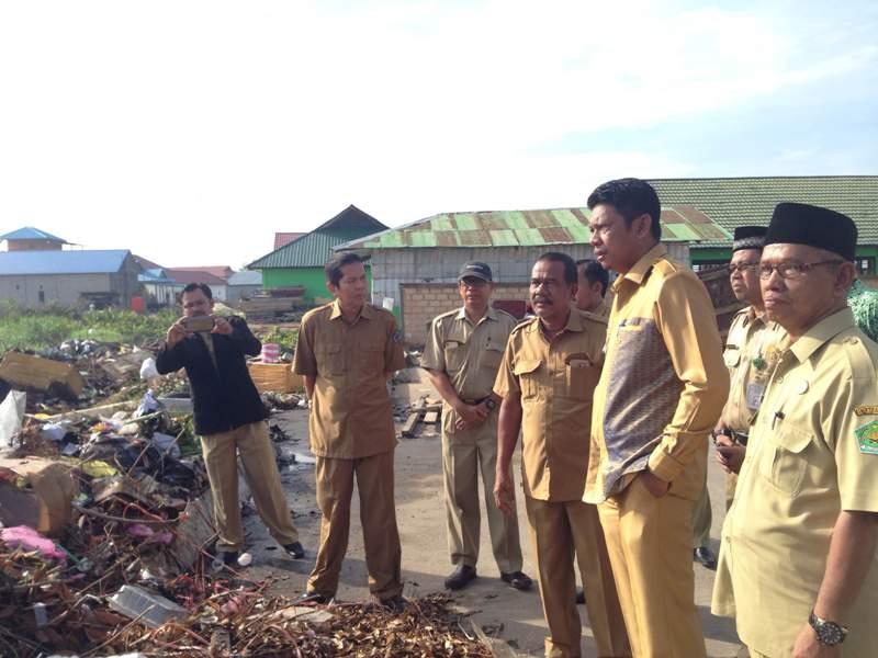 GELAR SIDAK, SAMPAH DI TPS INI JADI SOROTAN WAWALI