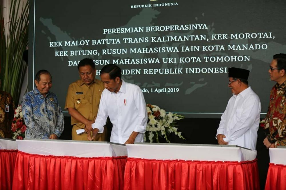 Diresmikan dari Manado, Investasi Rp 15 Triliun Siap Mengucur ke KEK Maloy