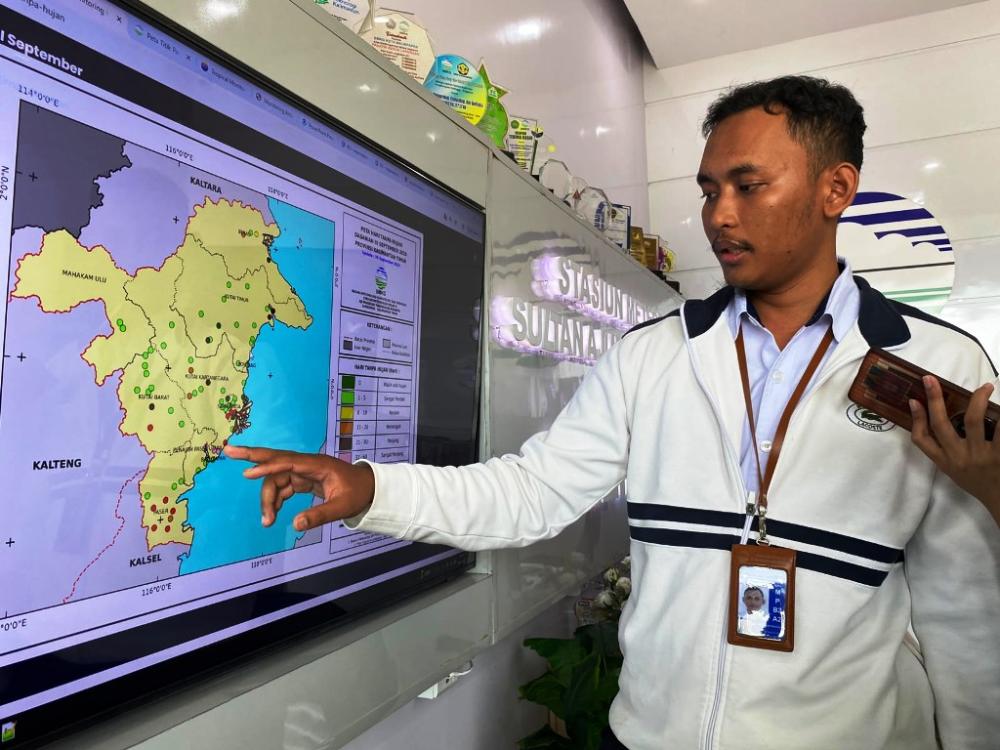Asap Karhutla Kalsel dan Paser Bergerak ke Balikpapan, Wacana PJJ Menguat