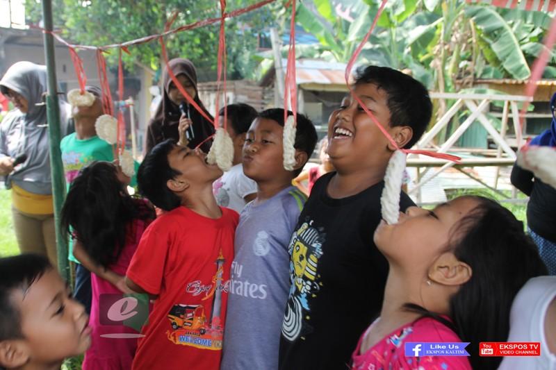 RAYAKAN KEMERDEKAAN, KELURAHAN API-API GELAR LOMBA UNTUK BALITA DAN ANAK SD