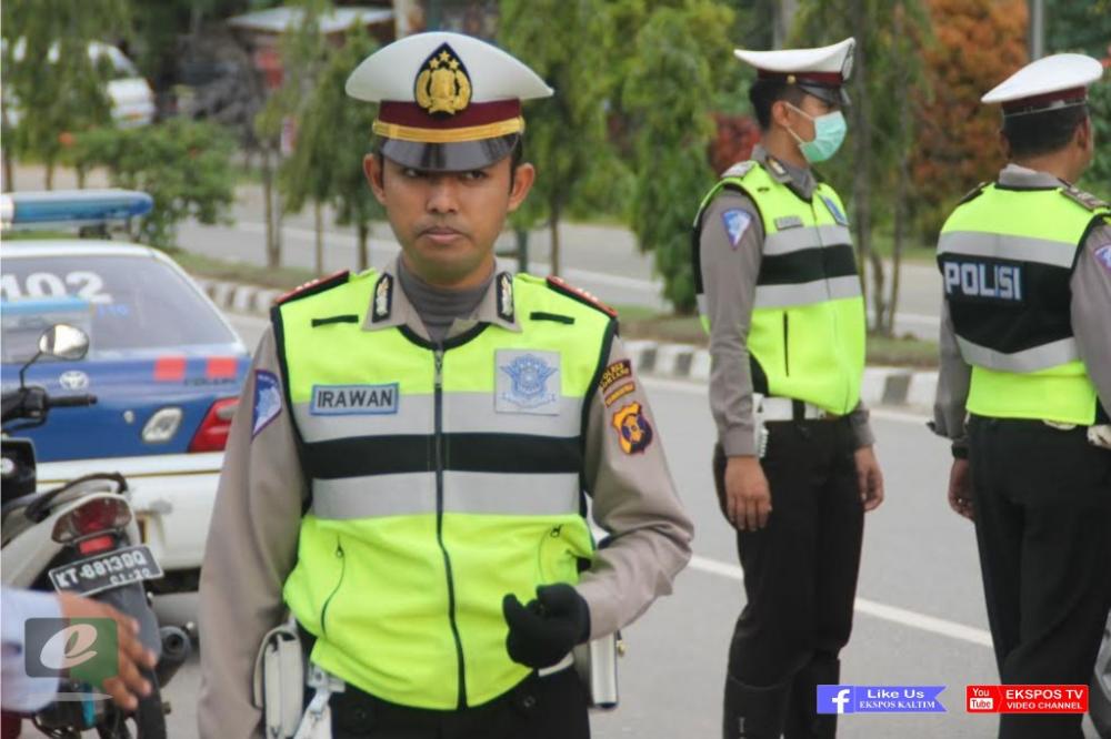 Polantas Bontang Bakal Tindak Tegas Pelanggar Lalin di Malam Tahun Baru