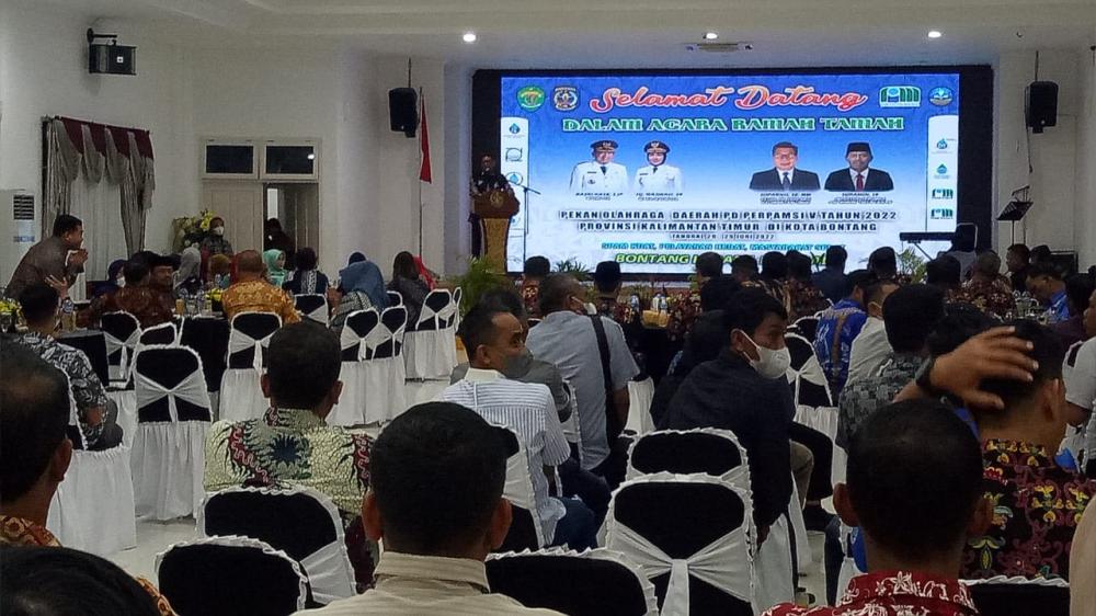 Ramah Tamah Perpamsi, Wali Kota Bontang Dorong Peningkatan Kerjasama Antar Perumda