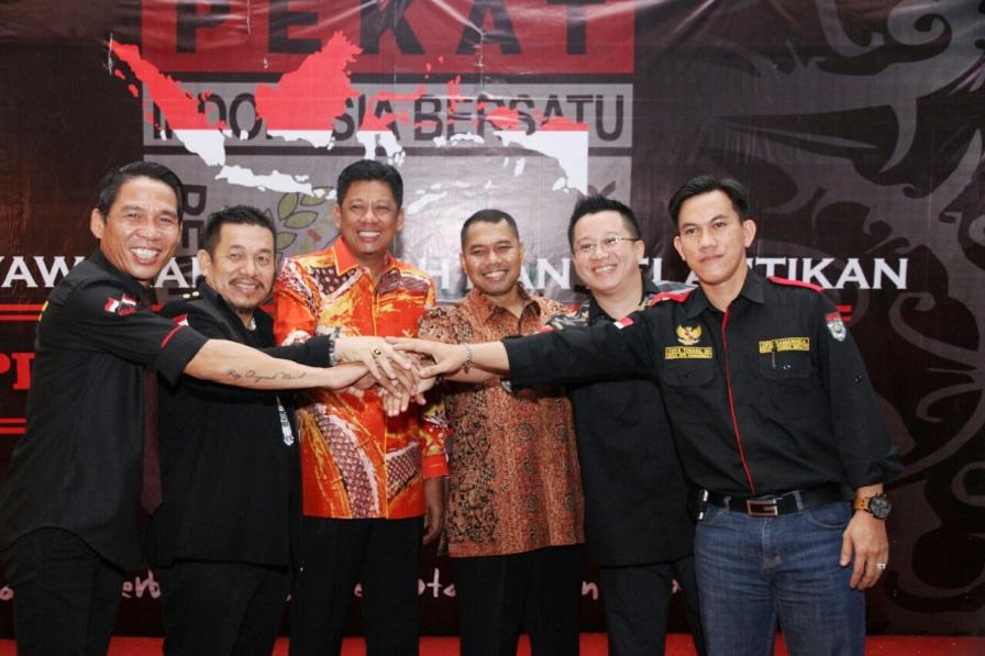 Hadiri Pelantikan Pekat IB, Basri Rase Minta Pemuda Terus Berkarya dan Menjauhi Narkoba