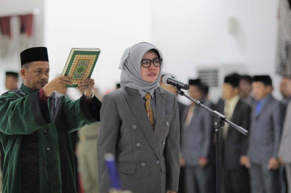 Resmi, Aji Erlynawati Jabat Sekda Bontang Definitif