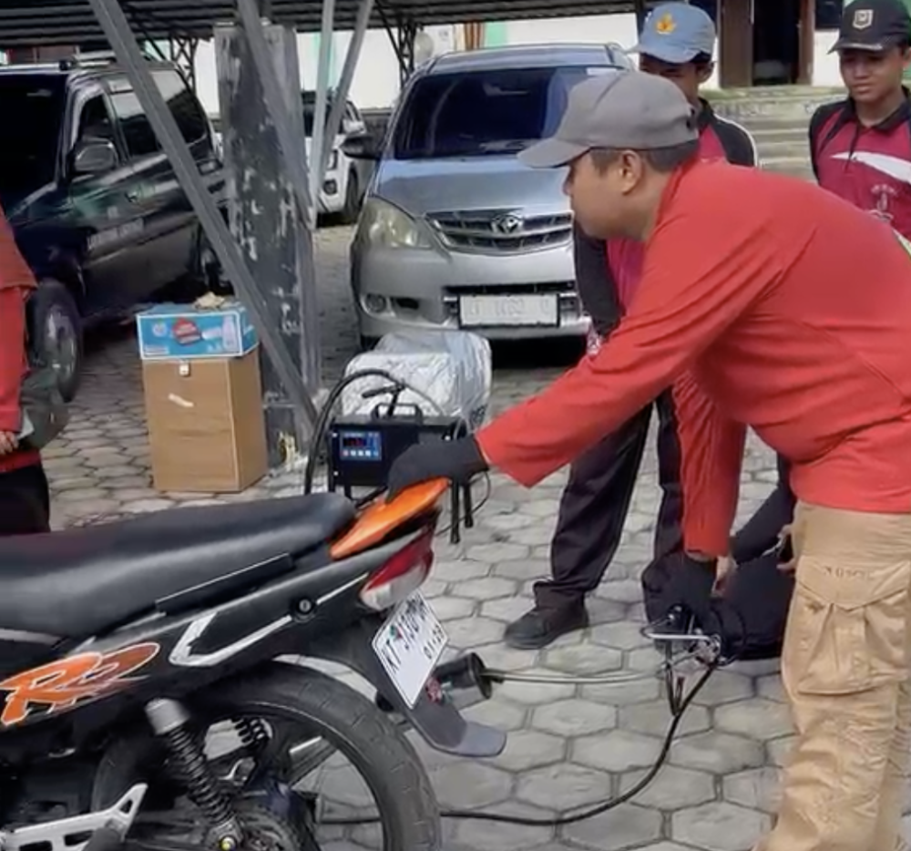 Kecamatan Bontang Selatan Dukung Konservasi Langit Biru Lewat Uji Emisi Kendaraan