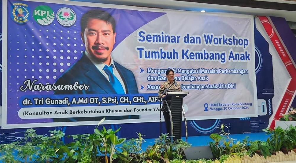 Deteksi Dini Perkembangan dan Gangguan Belajar, Disdikbud Bontang Gelar Workshop Tumbuh Kembang Anak