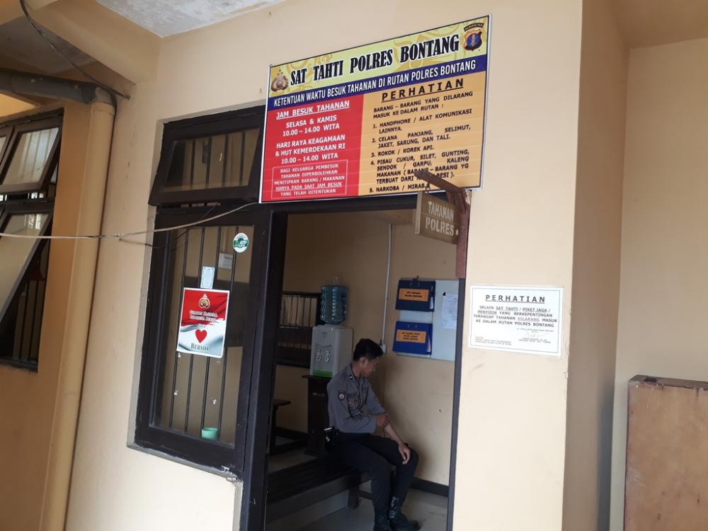 Tahanan Polres Bontang Dapat Pelayanan Gratis Ini