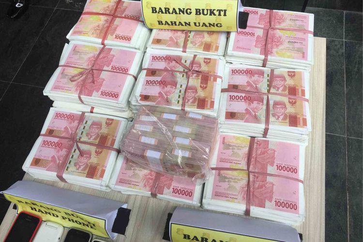 Kelompok Pemalsu Uang Rupiah dan BPKB Dibekuk Polisi