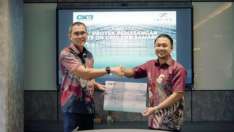 CKB Logistics Tekan Emisi dengan PLTS Atap di Samarinda