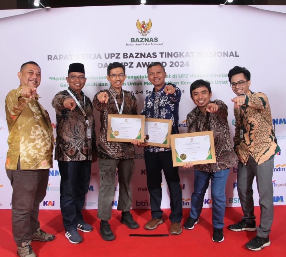 Profesional dan Tepat Sasaran, UPZ Pupuk Kaltim Raih 3 Penghargaan Baznas Award 2024