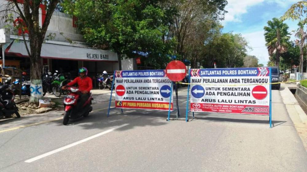 Ini Rekayasa Lalu Lintas Selama Demo Kenaikan Tarif Air di Bontang
