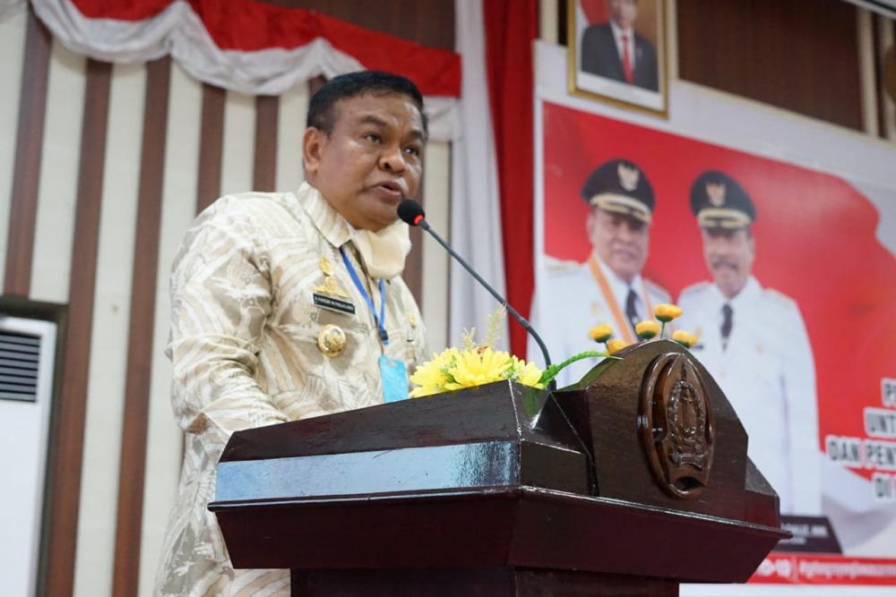 Bupati Bone Pimpin Rapat Persiapan Pembentukan Posko Pemeriksaan di Batas Wilayah