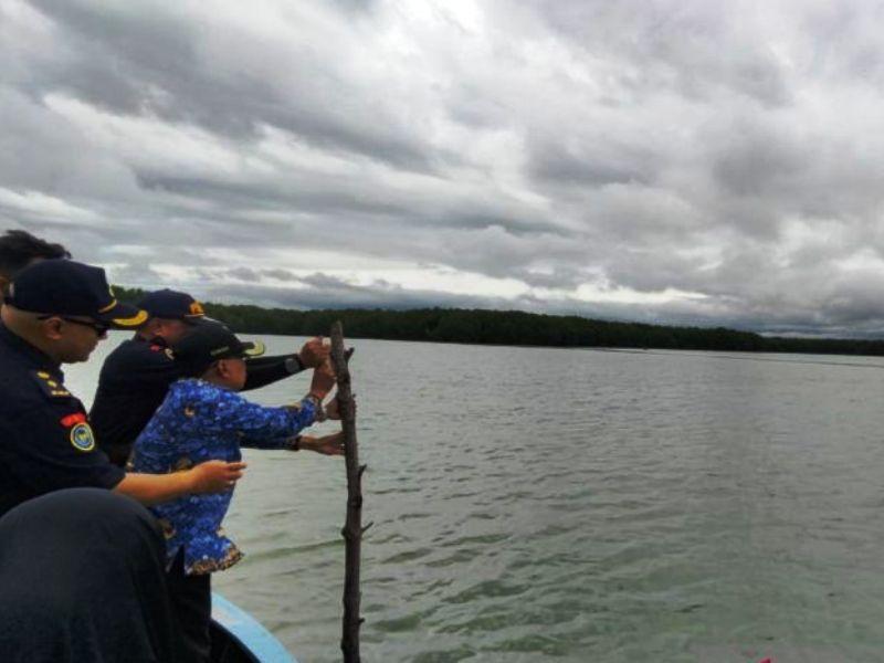 Wow! Patok Laut Juga Ada di Bontang Kaltim