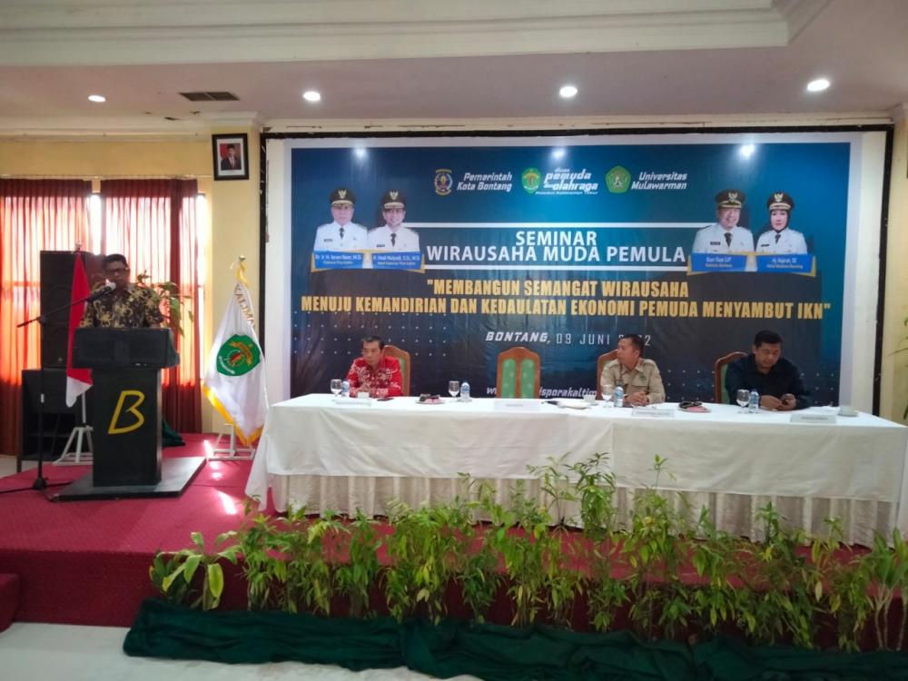 Wali Kota Basri Dorong Pemuda Bontang Jadi Wirausahawan Kreatif