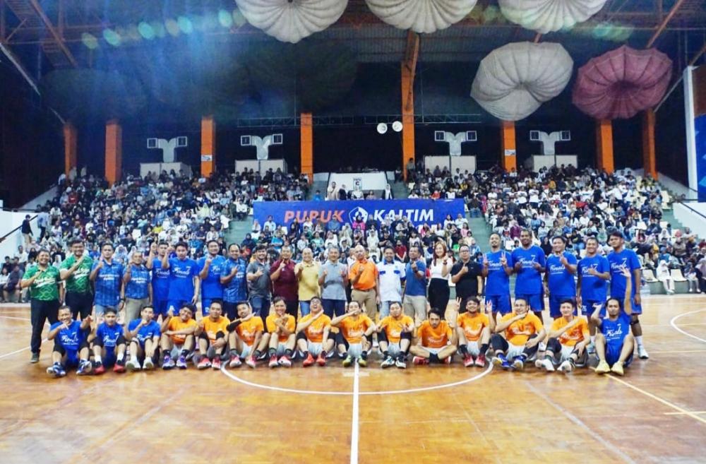 Perkuat Soliditas Antar Karyawan PI Grup, Pupuk Kaltim Gelar Turnamen Basket Pupuk Indonesia Cup 202