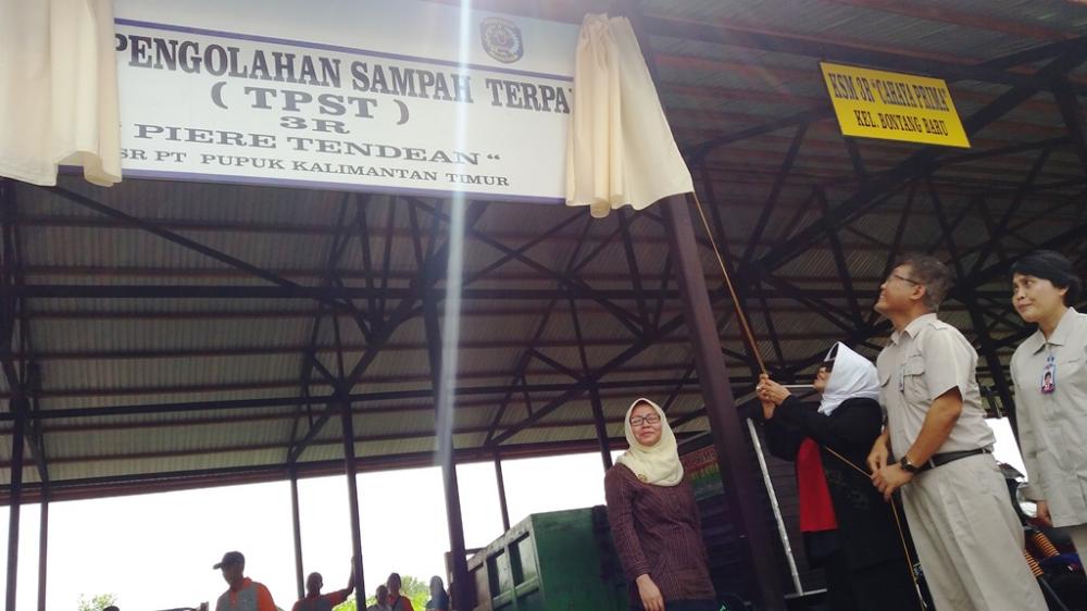 PKT Resmikan Tempat Pengolahan Sampah Terpadu Perdana