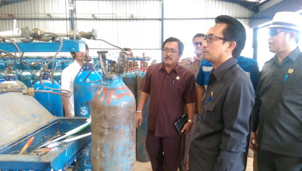 Sidak Komisi III DPRD Bontang ke PT Samator, Rustam: Diduga Setahun Beroperasi Tanpa Izin 