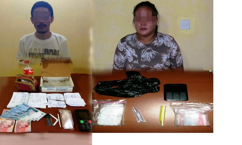 Edar Narkoba, 2 Sejoli Berhasil Diringkus 
