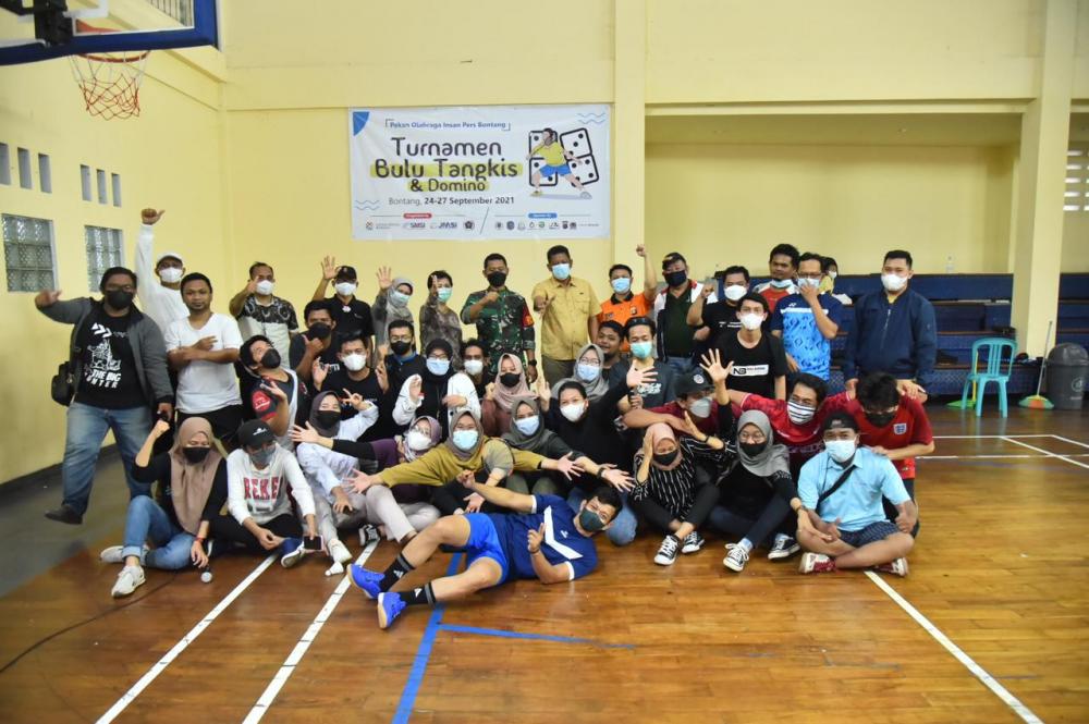 Hari Kedua POIS, Puluhan Jurnalis Bontang Adu Kekuatan