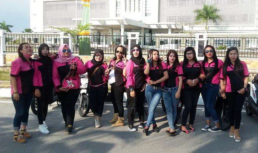 Ladies Matic Bontang Club, Tepis Anggapan Miring dengan Kegiatan Sosial
