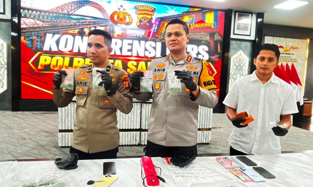 Operasi Sarang Narkoba Samarinda Bongkar 16 Kasus, Nilai Barang Bukti hingga Rp638 Juta